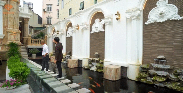 Siêu biệt thự của đại gia Thái Nguyên: Đồ nội thất nào cũng tiền tỷ