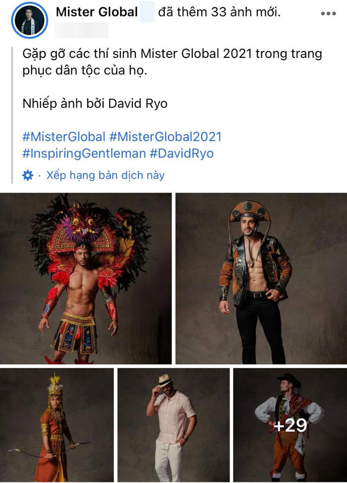 Đọ trang phục dân tộc của các thí sinh Mister Global 2022