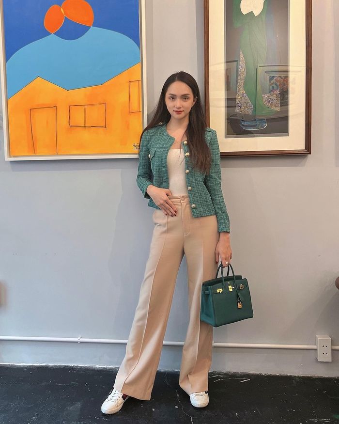 Hương Giang khoe một lần 20 túi hiệu: còn thiếu gì trên đời nữa đâu