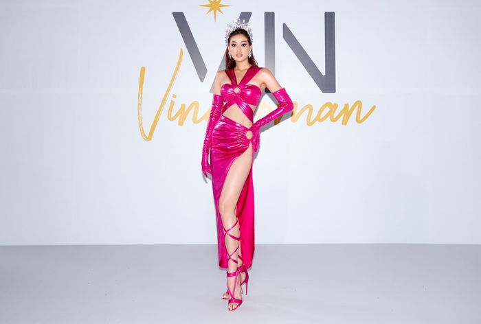 Mỹ nhân Việt diện màu hồng sến sẩm: Khánh Vân vươn top 1