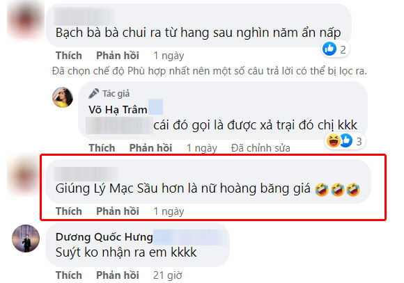 Mỹ nhân Việt hóa nữ hoàng băng giá: Võ Hạ Trâm bị ví như Lý Mạc Sầu