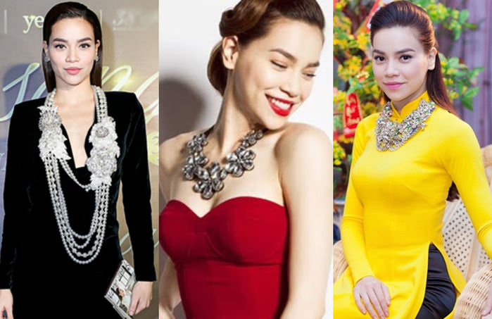 Những chiếc vòng cổ giựt hết spotlight trang phục của mỹ nhân Việt