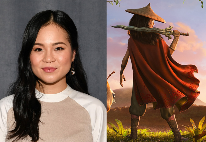 Nữ diễn viên gốc Việt diện áo dài xuất hiện trên thảm đỏ Oscar 2022