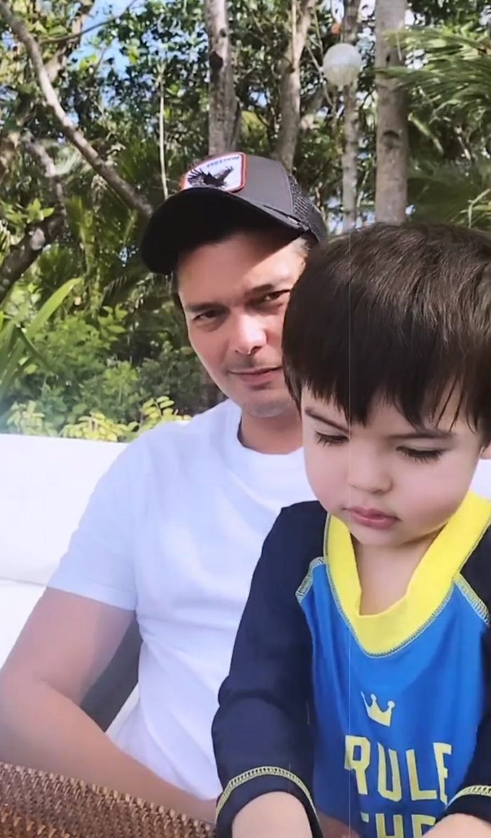 Quý tử nhà Marian Rivera nhận bão like: Bé tẹo đã điển trai hơn bố