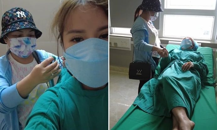Quỳnh Trần JP đón bà Nhân Vlog vừa tân trang nhan sắc về nhà chăm sóc