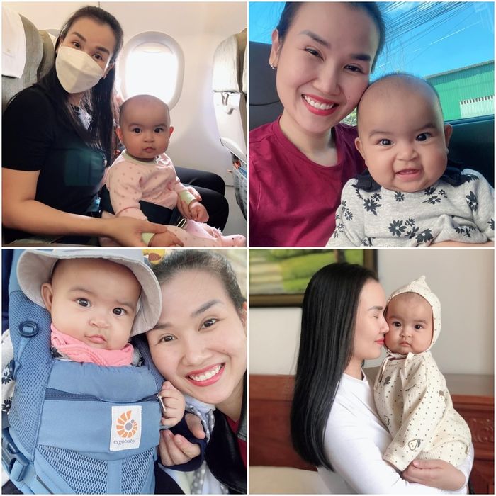 Thời trang đi Đà Lạt của các nhóc tì Vbiz: Bo Thúi đồng điệu với mẹ