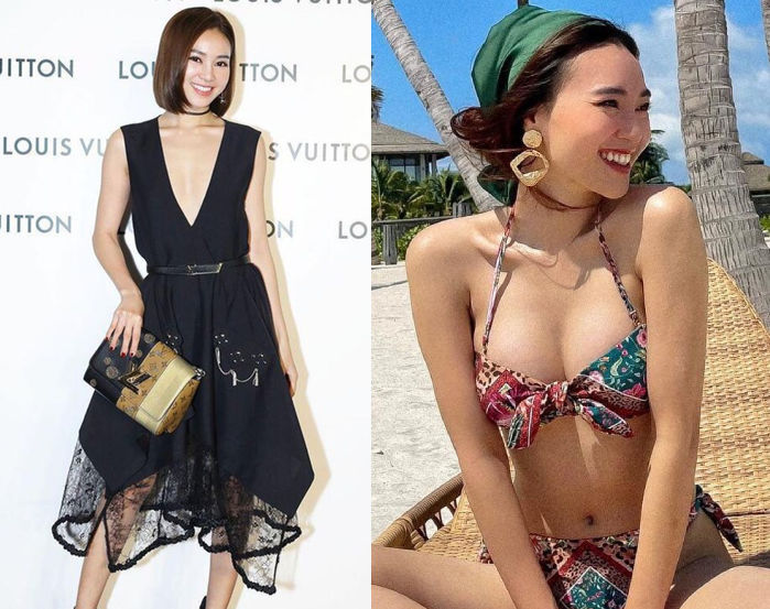 Vòng 1 của các mỹ nhân Việt khi đồ sộ, lúc tiêu biến