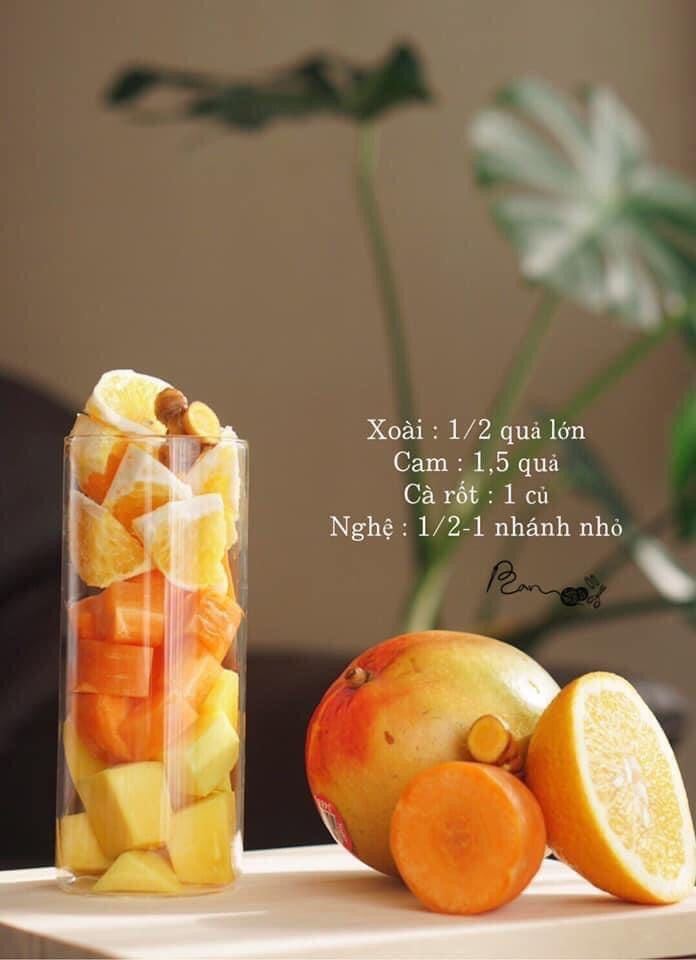 Bí quyết xay nước ép rau củ quả ngon mát, đủ vitamin
