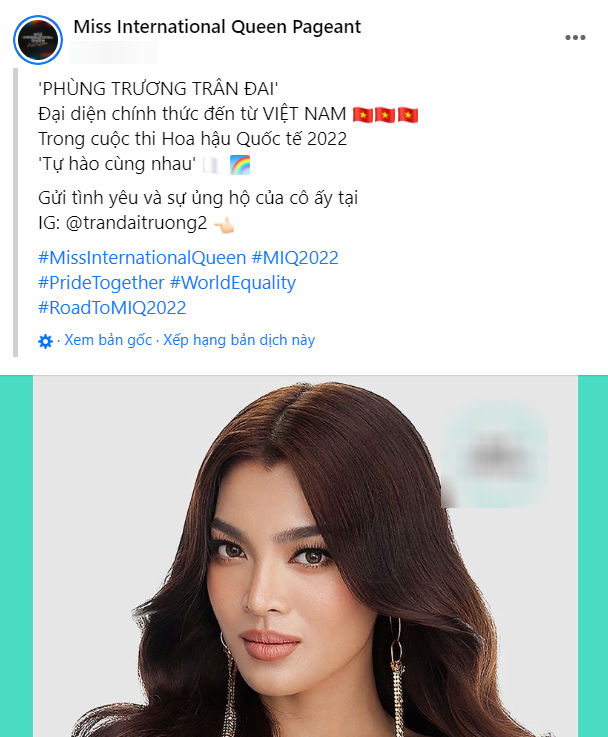 Ảnh hot sao Việt 29/4: Trân Đài đẹp đỉnh cao trên trang chủ MIQ 2022