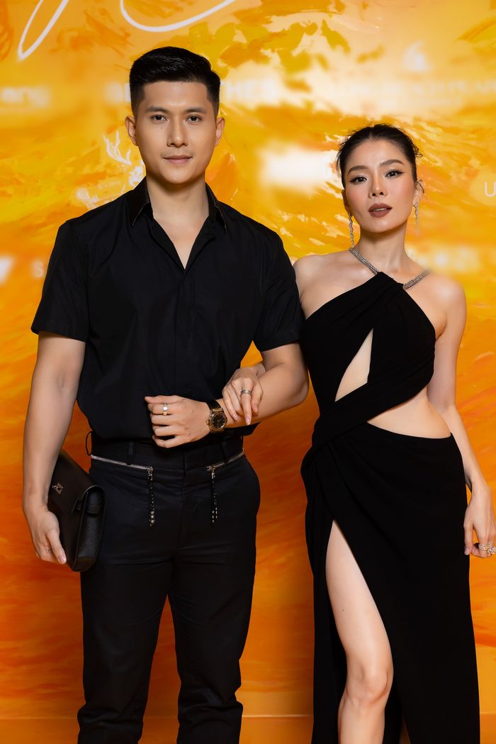 Các cặp đôi Vbiz đổ bộ show thời trang: Lệ Quyên được tình trẻ hộ tống