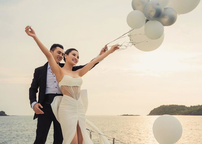 Cô dâu tháng 4 Phương Trinh Jolie thay đổi tóc mới để về nhà chồng