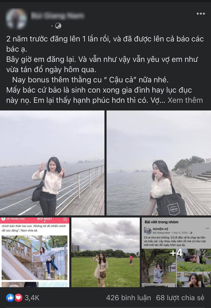 Anh chàng mê vợ: Cưới 4 năm vẫn yêu vợ như vừa tán đổ hôm qua