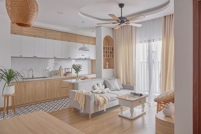 9 năm ở Sài Gòn, cô gái về quê tự tay sắm nhà đẹp như studio