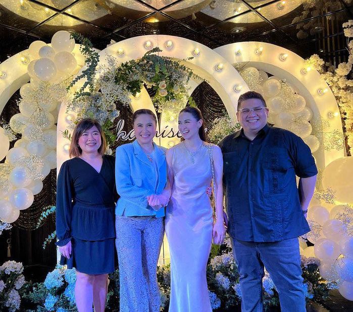 Marian Rivera diện váy lụa lúc bụng lùm lùm khi lại khoe eo con kiến