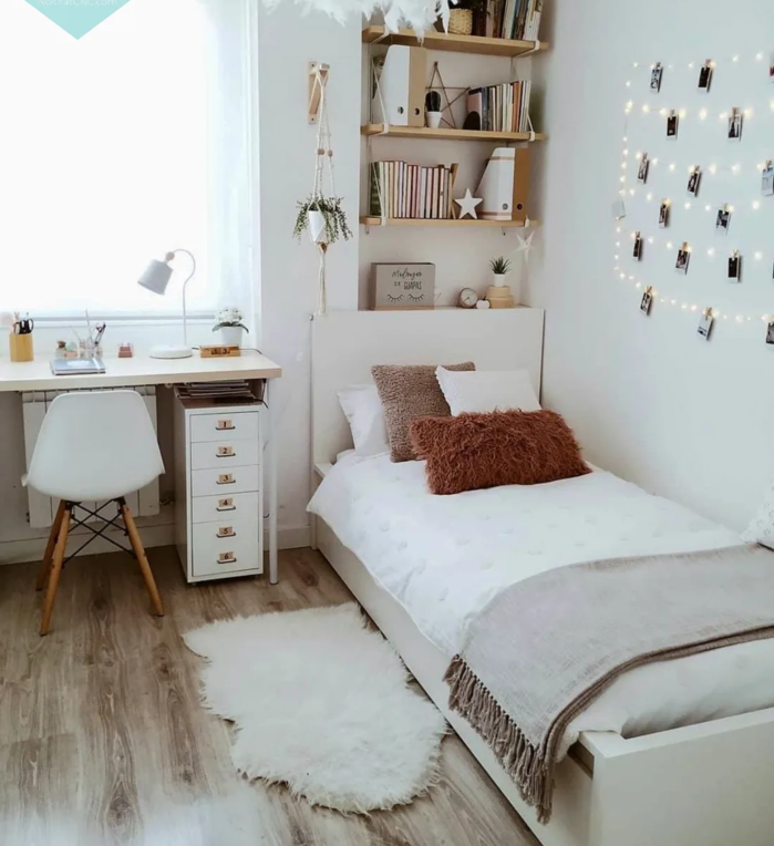 Mẹo trang trí phòng ngủ có kích thước tí nị cho các cặp đôi
