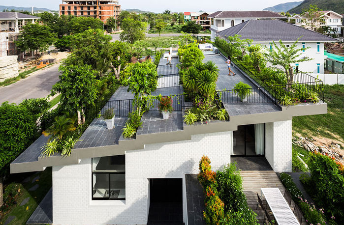 Nha Trang: Khu vườn mát rười rượi trên nóc nhà, chẳng cần ra công viên