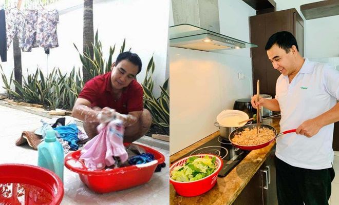 Những sao Việt chiều vợ số hai không ai dám tranh nhất