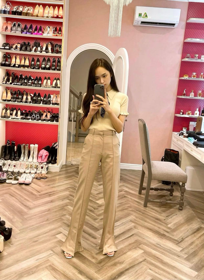 Sao Việt đau đầu vì đồ hiệu xếp chồng: Lý Nhã Kỳ có cả trăm đôi giày