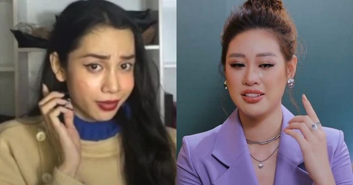 Sự khác biệt giữa Khánh Vân - Lương Mỹ Kỳ khi catwalk cùng một mẫu váy