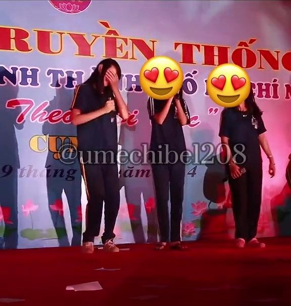 Bị đào lại clip diễn văn nghệ, Thùy Tiên thốt lên: ê sợ nha