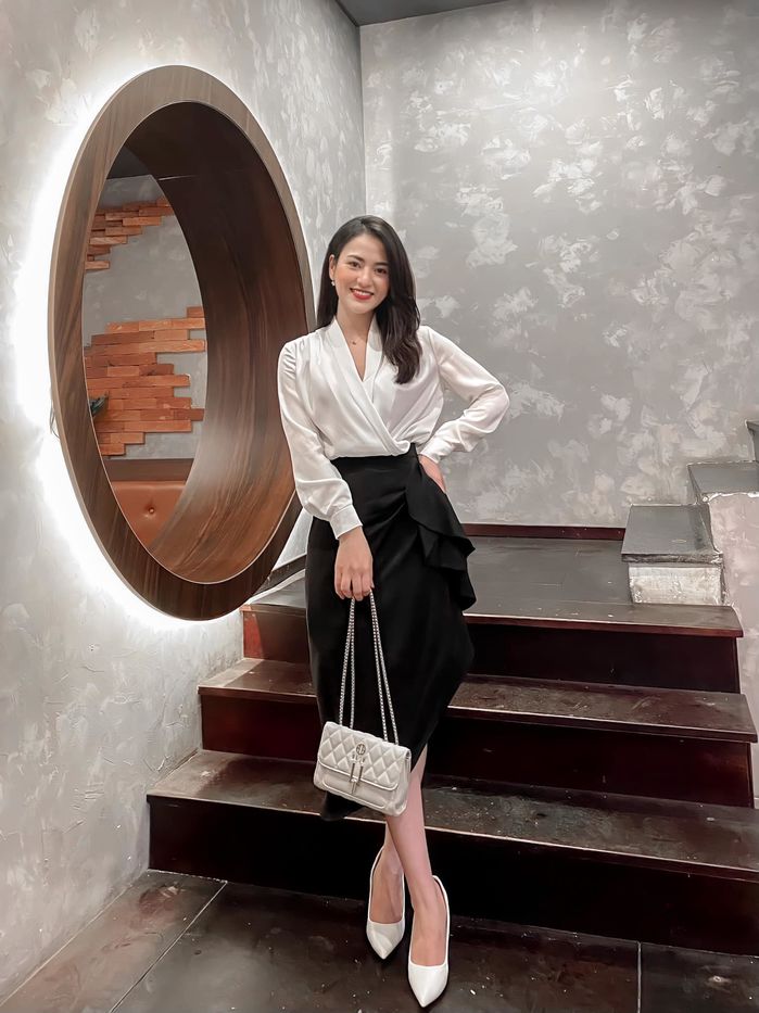 Việt Hoa phim Anh Có Phải Đàn Ông Không lên đồ công sở đẹp bá cháy