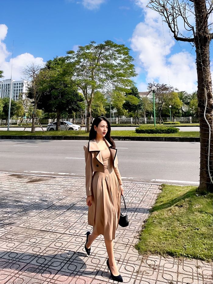 Việt Hoa phim Anh Có Phải Đàn Ông Không lên đồ công sở đẹp bá cháy