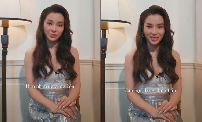 Vừa lên xe hoa, Phương Trinh Jolie chia sẻ đạo lý hôn nhân