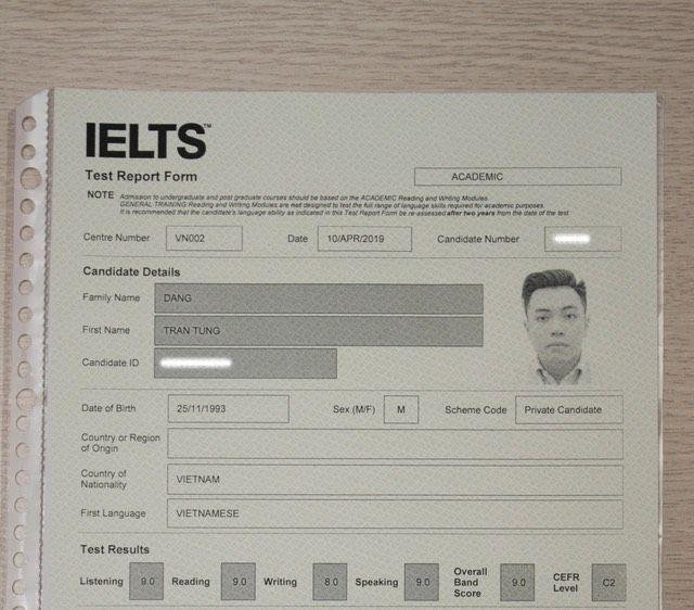 Chàng soái ca Việt 4 lần đạt IELTS 9.0: 3 phần nỗ lực, 7 phần cố gắng