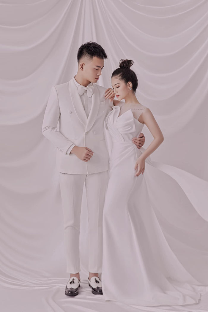 Ảnh cưới tình bể bình của diễn viên hài Anh Tú và tình cũ Quang Hải