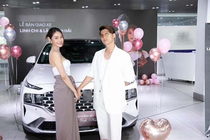 Ảnh hot sao Việt 11/5: Linh Chi mua xế hộp tặng chồng Lâm Vinh Hải