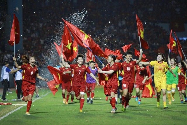 Bóng đá nữ Việt Nam thành công giữ HCV 3 kỳ SEA Games liên tiếp
