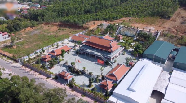 Choáng ngợp với công trình nhà thờ tổ họ Bùi ở Việt Nam: Rộng 35.000m2
