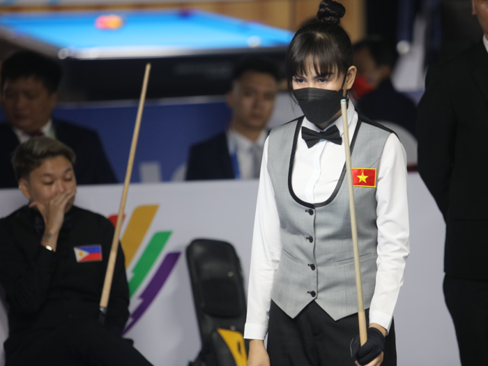 Cơ thủ Việt Nam hạ gục nhà VĐTG ngay lần đầu tiên tham dự SEA Games 31