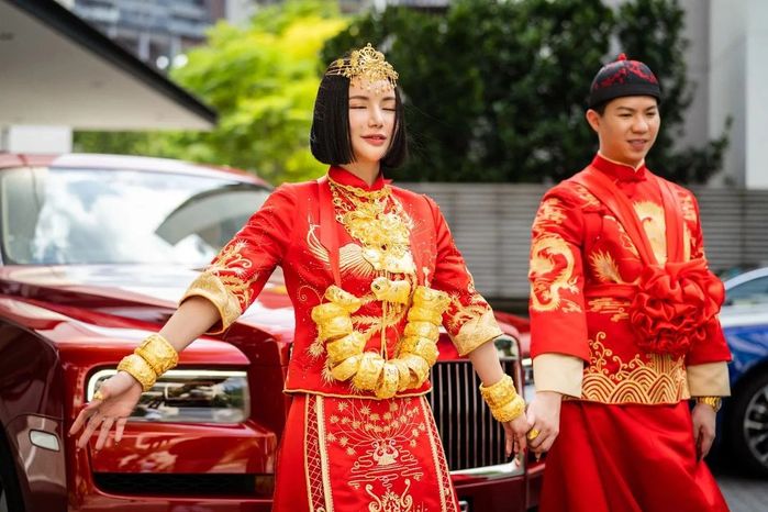 Đám cưới xa xỉ của ái nữ nhà tỷ phú Châu Á: Riêng sính lễ đã 34 tỷ