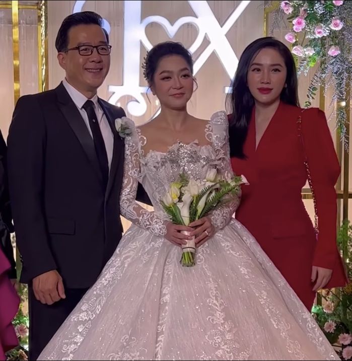 Dàn sao Việt đi dự đám cưới của Vua cá Koi Việt Nam: Bảo Thy đỏ rực