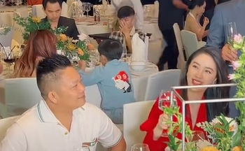 Dàn sao Việt đi dự đám cưới của Vua cá Koi Việt Nam: Bảo Thy đỏ rực
