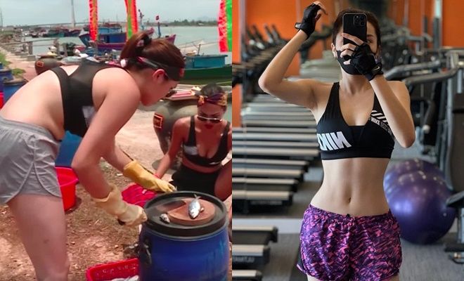 Đẹp từ trước ra sau, Kỳ Duyên không uổng công hì hục phòng gym
