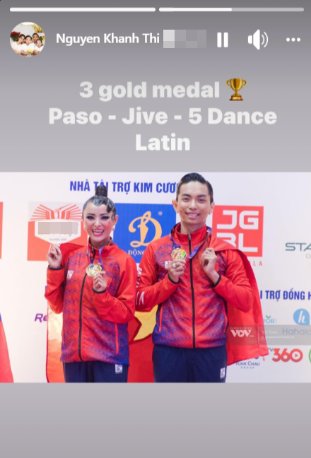 Gia đình Khánh Thi toàn nhân tài thể thao: ông xã giành HCV SEA Games