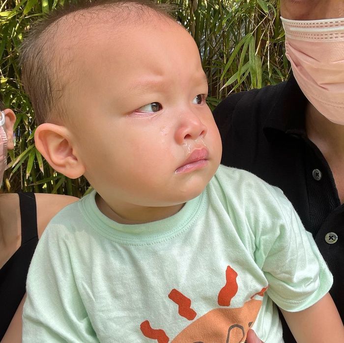 Lisa - Leon đi học: chị ba tự giác ăn uống, nhìn sang cậu ú hú hồn