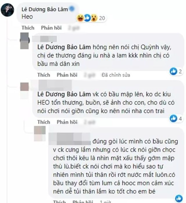 Những lần Lê Dương Bảo Lâm bị nhắc nhở khi bông đùa bà xã Quỳnh Quỳnh