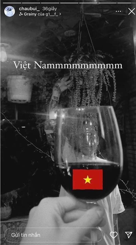 Sao Việt chọn ngày công khai: Châu Bùi - Binz đợi Việt Nam vô địch