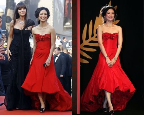 Soi những bộ đầm của Chương Tử Di ở thảm đỏ Cannes qua các mùa
