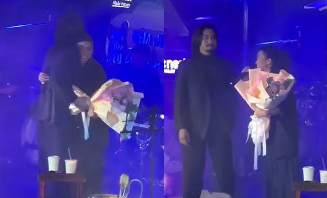 Tình trẻ hộ tống Phương Thanh đi diễn ở Đà Lạt còn ôm nhau thắm thiết
