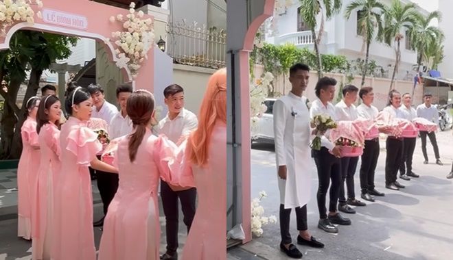 Toàn cảnh hôn lễ của Mạc Văn Khoa: Cô dâu đeo vàng trĩu cổ