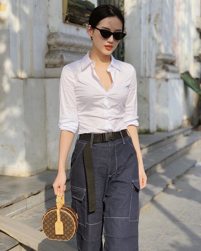 Top mỹ nhân mặc sơ mi trắng đẹp nhất Vbiz: Đỗ Thị Hà như fashionista