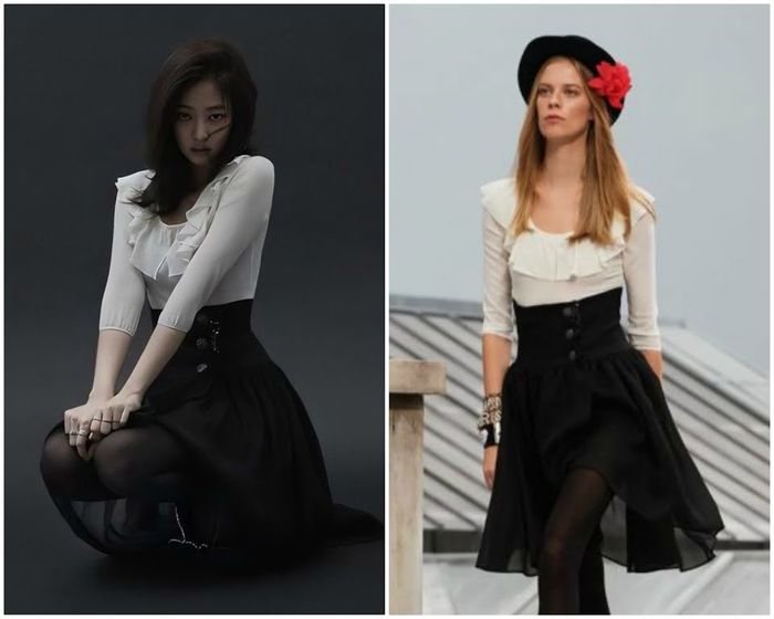 Jennie và những lần vượt mặt người mẫu runway: Tối giản mà vẫn đẹp