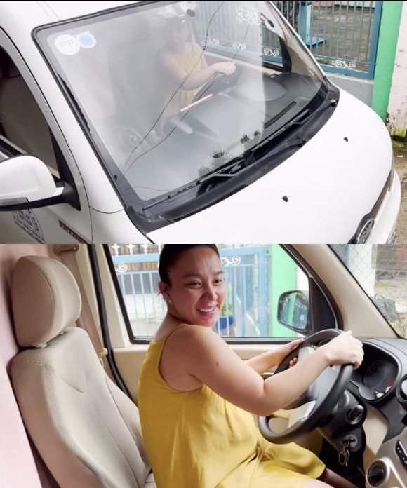 Vợ Dương Lâm bụng bầu vượt mặt vẫn lái xe tải, tích cực làm từ thiện