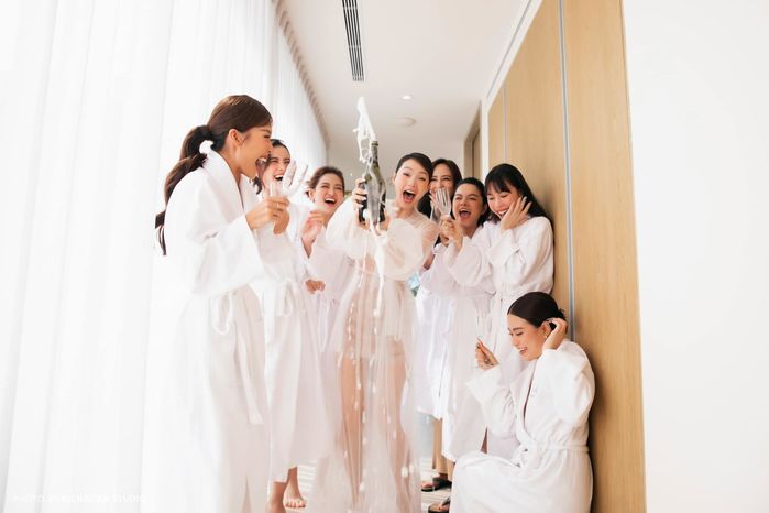 Chú rể Minh Hằng lộ diện trong đám cưới: hơn vợ 10 tuổi vẫn xứng đôi