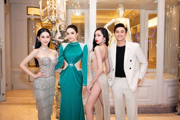 Hương Giang đưa dàn học trò sang Thái Lan cổ vũ Trân Đài