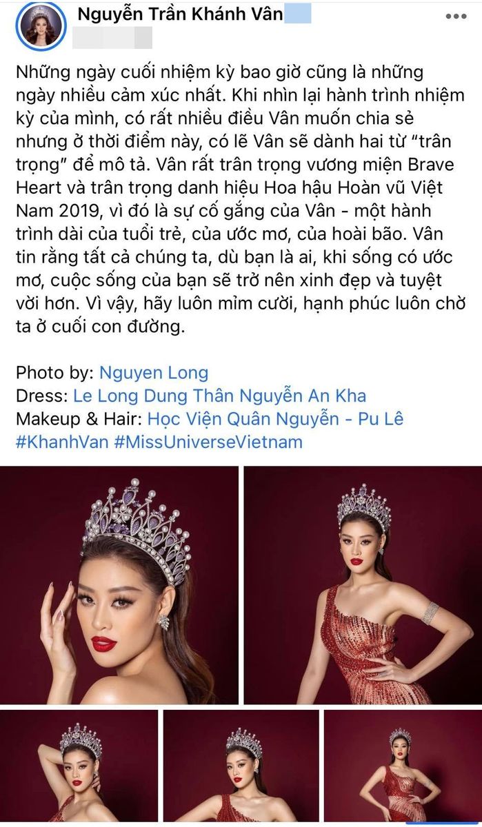 Khánh Vân trước khi hết nhiệm kỳ: nhan sắc chín muồi